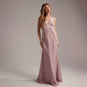 NWT ASOS DESIGN Bridesmaid sleeveless maxi dress size 8